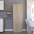 thumbnail image 2 of RST Brands Lindon Wood Pantry Storage Cabinet in Oak, 2 of 6