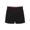 thumbnail image 3 of Wonder Nation Girls Kid Tough Knit Shorts, 3-Pack, Sizes 4-18 & Plus, 3 of 7