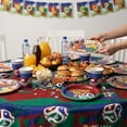 thumbnail image 3 of Jestar 2026 World Soccer Cup Party Supplies 66Pcs, Serve 10 Guests with Full Set, Banner, Tablecloth, 9” & 7” Plates, Cups, Napkins for Soccer Birthday Decorations, 3 of 7