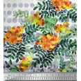 thumbnail image 3 of oneOone Polyester Lycra Fabric Geometric|Leaves & Berries Panel Fabric Prints By Yard 56 Inch Wide, 3 of 3