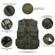 thumbnail image 2 of Chaleco de fotografía de pesca Chaquetas de malla con múltiples bolsillos de verano de secado rápido, 2 of 8