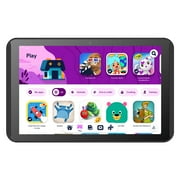 ME K10 Google Kids Space 10 64GB Quad-Core Kids Tablet, Bumper Case Kickstand, Black