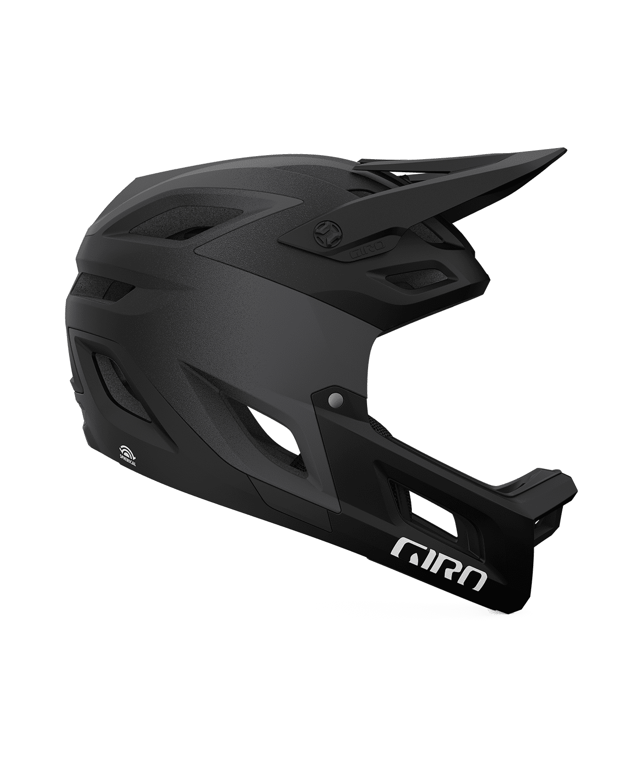 Giro Coalition Spherical Adult Full-Face Bike Helmet - Matte Black - Size XS/S (51–55 cm)