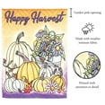 thumbnail image 2 of Flag Happy Harvest Polyester 13x18, 2 of 2