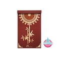 thumbnail image 1 of ProSource Yoga Mats 3/16 (5mm) Thick for Comfort & Stability with Exclusive Printed Designs Tao Yoga Mat, Red, 1 of 4
