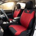 thumbnail image 4 of Car Seat Covers Full Set Universal 5 Seats 9 Piece Set Embroidered Car Seat Cover Set Memory Foam Cushion, 4 of 5