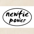 thumbnail image 2 of CafePress - Newfie POWER Tote Bag - Unisex Canvas Tote Bag, Beige, 1-Piece, 2 of 6