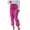 A-Hot Pink17, variant on Women's Blue Sequin Jogger Pants High-Waist Drawstring Waist Trousers Party & Nightwear Bottoms
