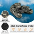 thumbnail image 4 of Professional Grade Inflatable Fishing Float Tube 350lbs Limit, Comes with Essential Accessories Including Rod Holder, Fish Ruler, Pump and Multiple Storage Options, Black, 4 of 6