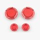 thumbnail image 5 of 4x Cnc Aluminum Frame Hole Cap Cover Plug Bolts Protector Replacement For 400 800 1100 Durable Motorcycle Accessories, Red, 5 of 5