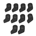 thumbnail image 2 of 10PCS Golf Head Cover, PU Material Golf Putter Headcovers Set Waterproof, Wide Compatibility Golf Putter Headcover Guard Set for Outdoor Golfing, 2 of 7