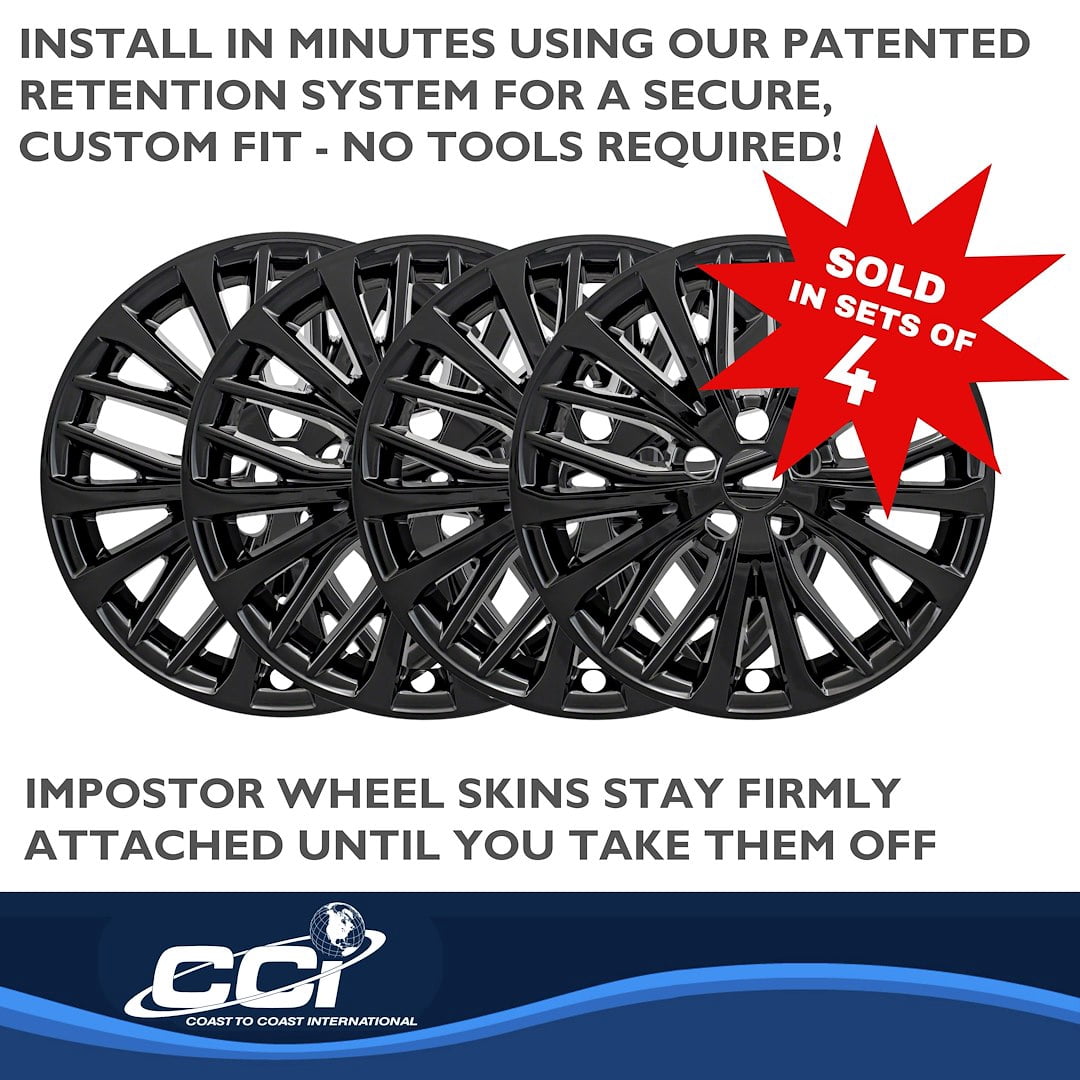 Coast To Coast IWCIMP428BLK IMPOSTOR ® WHEEL COVER