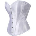 thumbnail image 2 of Corsets for Women Gothic Satin Classic Bustiers Top Plus Size, 2 of 5