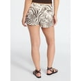 thumbnail image 3 of No Boundaries Festival Boho Lace Up Denim Shorts, 2.5" Inseam, Women's XXS-XXL, 3 of 5