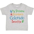 thumbnail image 3 of Inktastic Colorado Grandma Grandpa Love Me Boys or Girls Toddler T-Shirt, 3 of 5