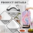 thumbnail image 4 of HELLHERO Marble Dream Blender Dust Cover for Kitchen Home Fitted, Dustproof Cover Protection 15.94"H x 9.45"L x 7.28"W, 4 of 6