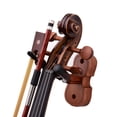 thumbnail image 5 of Tool Mahogany Wood Violin Hanger Hook with Bow Holder for Home & Studio Wall Mount Use, 5 of 5