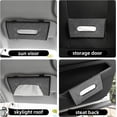 thumbnail image 3 of Bling Car Sun Visor Tissue Box Holder,Crystal Sparkling Napkin Holder,PU Leather Backseat Case Accessories for Women, 3 of 8