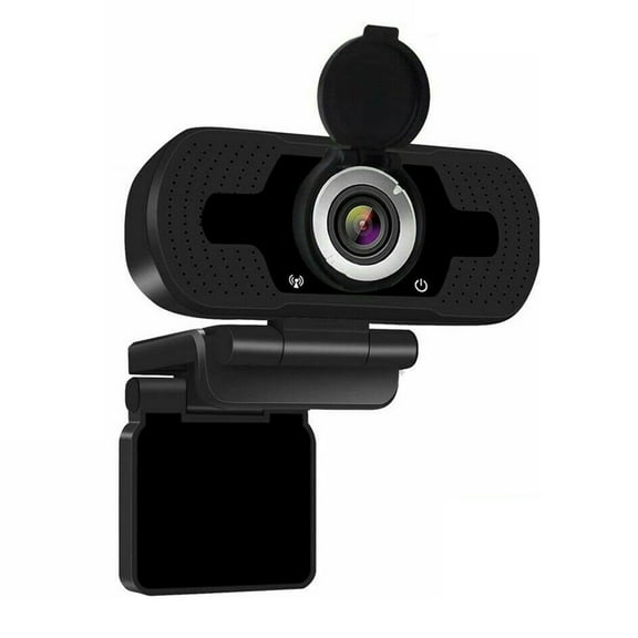 HD 1080P Webcam with Microphone USB Desktop Laptop Camera with 110 Degree Widescreen Stream Webcam for Calling Recording Conferencing Gaming Webcam with Privacy Shutter