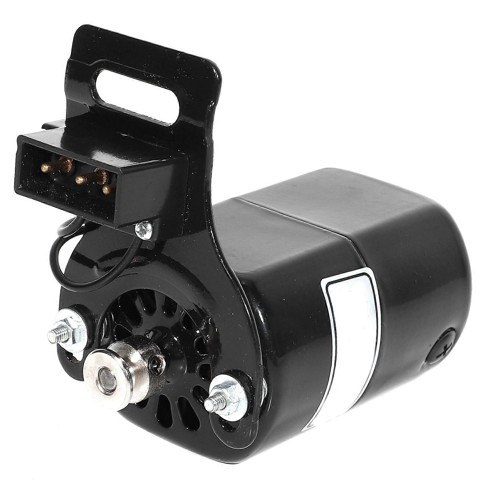 Black Sewing Machine Motor Bracket - 7000 RPM, 0.5 AMP, Compatible With J0036005 Model