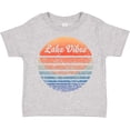 thumbnail image 3 of Inktastic Lake Vibes Distressed Retro Sunset Boys or Girls Toddler T-Shirt, 3 of 5