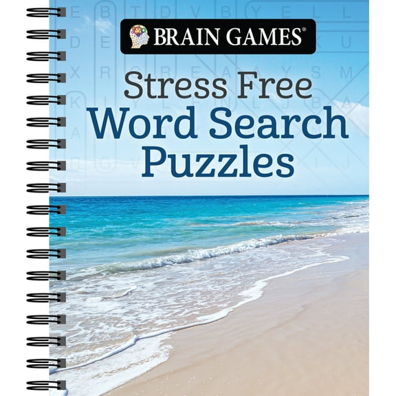 Brain Games Brain Games - Stress Free: Word Search Puzzles, (Spiral-Bound)