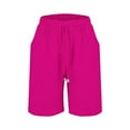 thumbnail image 6 of Nmmued Lounge Sets for Women, Linen Sets for Women 2 Piece, Short Sets for Women, Loungewear, Gauze Sets for Women 2 Piece, Hot Pink XL, 6 of 8