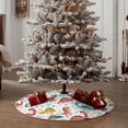 thumbnail image 4 of Rateoe Dinosaur Pattern Christmas Tree Skirt with Ties , Christmas Tree Decorations, Farmhouse Christmas Decor Xmas Holiday Decorations-30", 4 of 6