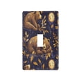 thumbnail image 2 of Switch Panel Switch Decoration 2.76x4.53x0.28 Inches Duplex Outlets Switch Plate Wall Plates Living Room Kitchen Bedroom Study Switches Bear and Flower, 2 of 8