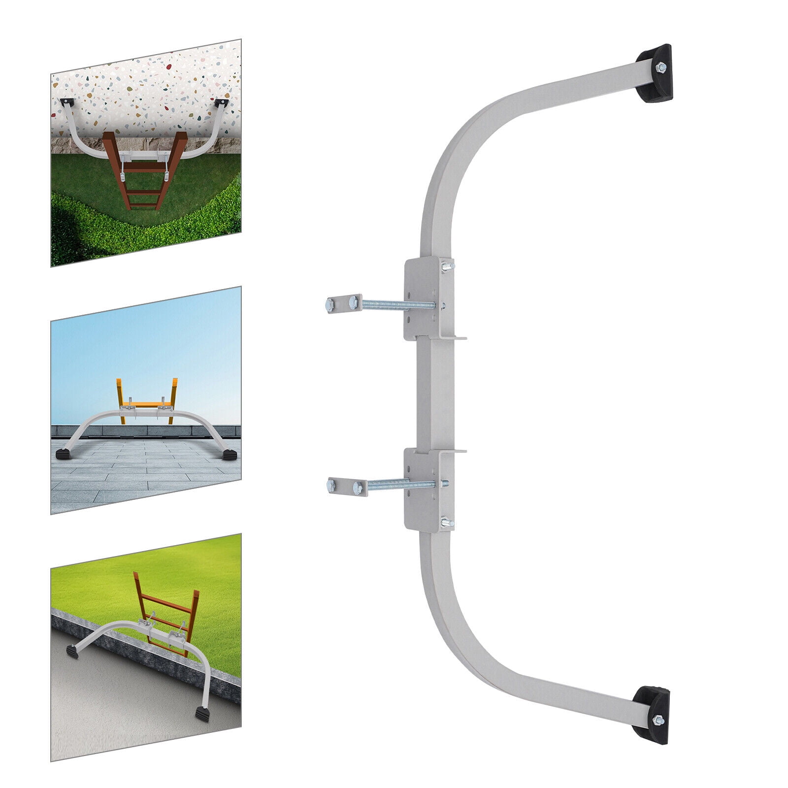 VEVOR Ladder Stabilizer Extension Ladder Standoff Heavy Duty Wing Span Wall Ladder Accessories For Roof Gutter Easy To Use And Wide Adaptability And Anti Slip Rubber Feet 330 Lbs Weight Rating