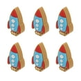 thumbnail image 2 of KAKOWELY pencil tip protector 6pcs PVC Rocket Pencil Extender Adorable Pencil Protectors Pencil Cap Pencil Extender Pencil Covers Pencil Tip Pencil PVC Toppers, 2 of 5