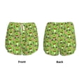 thumbnail image 5 of Fotbe Cute Green Frog Womens High Waist Running Shorts Athletic Workout Quick Dry Shorts for Women with Pockets Gym Yoga Summer Shorts-X-Large, 5 of 9