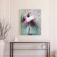 thumbnail image 4 of Cuadros Decorativos Kit de pintura de diamantes 5D Ballet Girl Full Round Drill DIY Wall Art (J83821) Likrtyny embutido en tela, 4 of 8