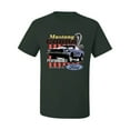 thumbnail image 2 of Wild Bobby, Mustang Cobra Performance Ford Cars and Trucks Men Graphic Tee, Forest Green, 3X-Large, 2 of 6
