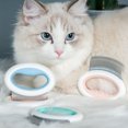 thumbnail image 4 of Peine para quitar el pelo de gato, cepillo de aseo para perros, 2 en 1, cepillo para masajear el pelo de mascotas, herramientas portátiles de autolimpieza para cachorros, gatitos, conejos, mascotas p, 4 of 5