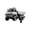 Silver, variant on 1/18 Scale 6WD RC Truck Crawler, 2.4GHz 6x6 All-Terrain Off-Road Remote Control Transport Truck with High/Low Gear & Waterproof ESC for Hobbyists