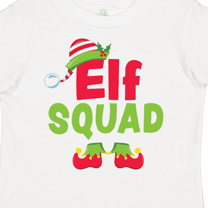 Inktastic Christmas Elf Squad Boys or Girls Toddler T-Shirt