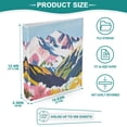 thumbnail image 3 of FORMRS 3 Ring Binder 1.5 inch with Pockets Set of 2 Clip Board 200 Sheets Capacity, Abstract Mountain, 3 of 8
