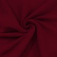 thumbnail image 4 of Namayuj Ribbed Knit Solid Polo Shirts for Men Short Sleeve Tops Slim Fit Casual Breathable Fabric Business Office Wear Wine S, 4 of 8