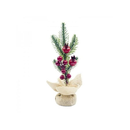 About Christmas Tree In Hindi Christmas Tree Red Pine Cones Desktop Decoration Festival Party Supplies ()