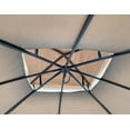 thumbnail image 4 of APEX GARDEN Replacement Canopy Top for Garden Treasures 10' x 10' Brown Metal Square Semi-Gazebo Model #L-GZ038PST-F, 4 of 7