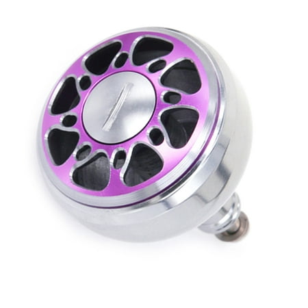 Fishing Line Wheel Handle Knob Grip Metal Fishing Handle Knob Replacement Baits Casting Reels Power Knob Easy to Install