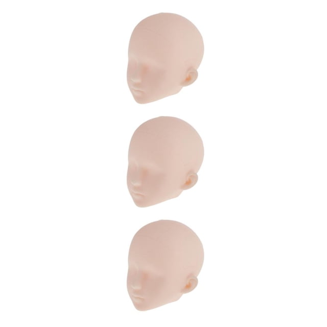Vogacara 1/6 Dolls Head Mold without Eyes Make Body DIY up Parts Supplies Dolls Type1 NO1
