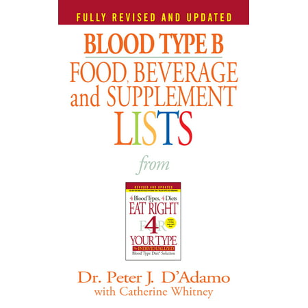 Blood Type B Food, Beverage and Supplement Lists (Best Food For Ab Blood Type)