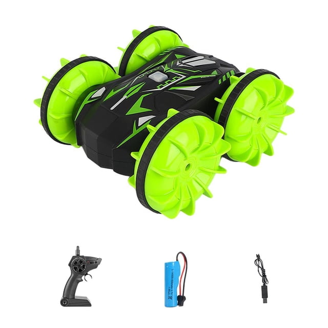 Coche De Control Remoto 4Wd 2.4 Ghz Anfibio Rc Stunt Car Con Control Remoto De 30 M Regalos Para Autos Todoterreno seitruly EL018098-02