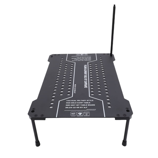 Table de BBQ IGT, Table IGT avec Trou Fileté 1/4 Pouce et Levage pour Camping