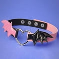 thumbnail image 6 of Choker Necklace Gothic Devil Collar for Halloween Attend Concerts Night Club, 6 of 10
