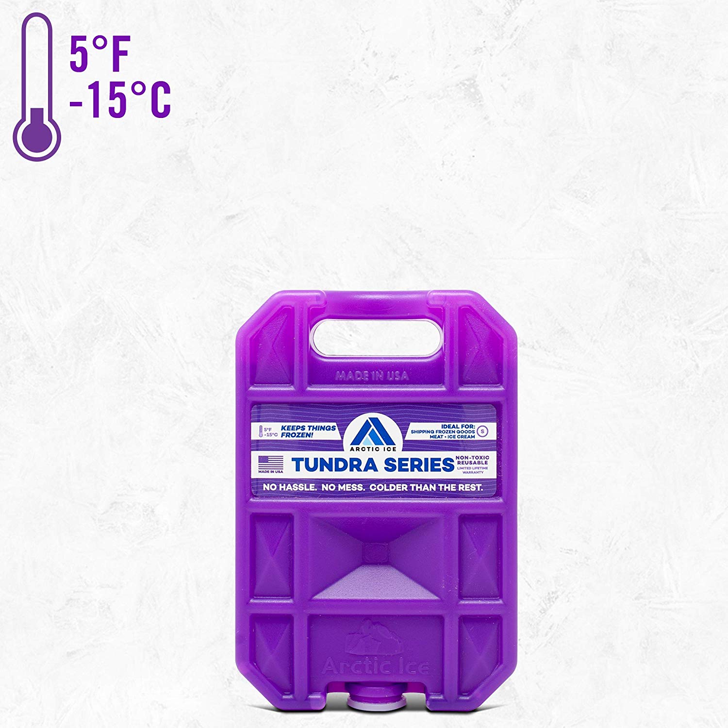 Reusable Ice Pack for Coolers, Lunches, Camping, Fishing, and More