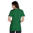 thumbnail image 3 of Inkmeso Restez Calme et Faites-Vous Vacciner T-shirt Col Rond Drôle pour Femmes, 3 of 8