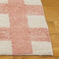 thumbnail image 3 of SAFAVIEH Easy Care Maggie Plaid Area Rug, Ivory/Rust, 3' x 5', 3 of 10